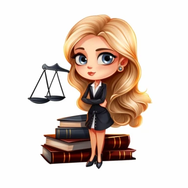 lawyer woman character clipart working white background no caption