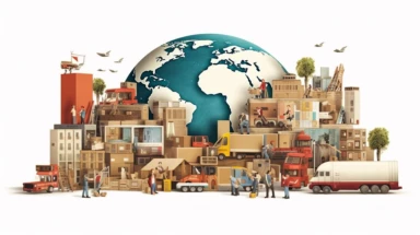 global inventory managment, clipart and cutout photos combined with vector illustrations