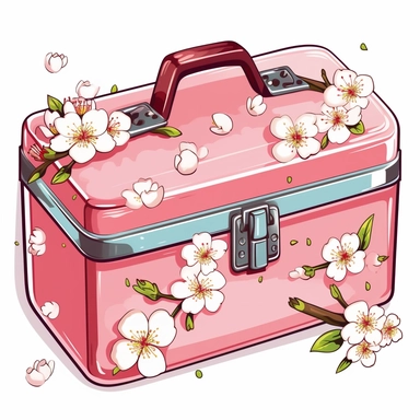 Cute Clip art of Cherry Blossom Viewing Lunch Box