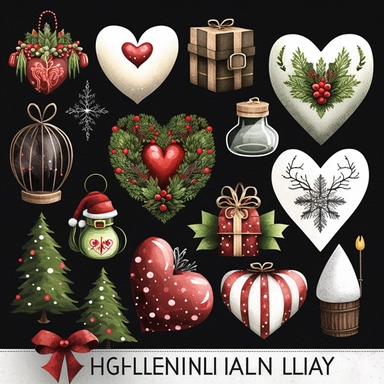 Holiday Clipart Bundle - This bundle could include a collection of clipart designs for various holidays throughout the year such as Valentine's Day, Halloween, and Christmas. The designs could include illustrations of traditional holiday symbols such as hearts, ghosts, and snowflakes, as well as modern designs for those who want a more contemporary look.