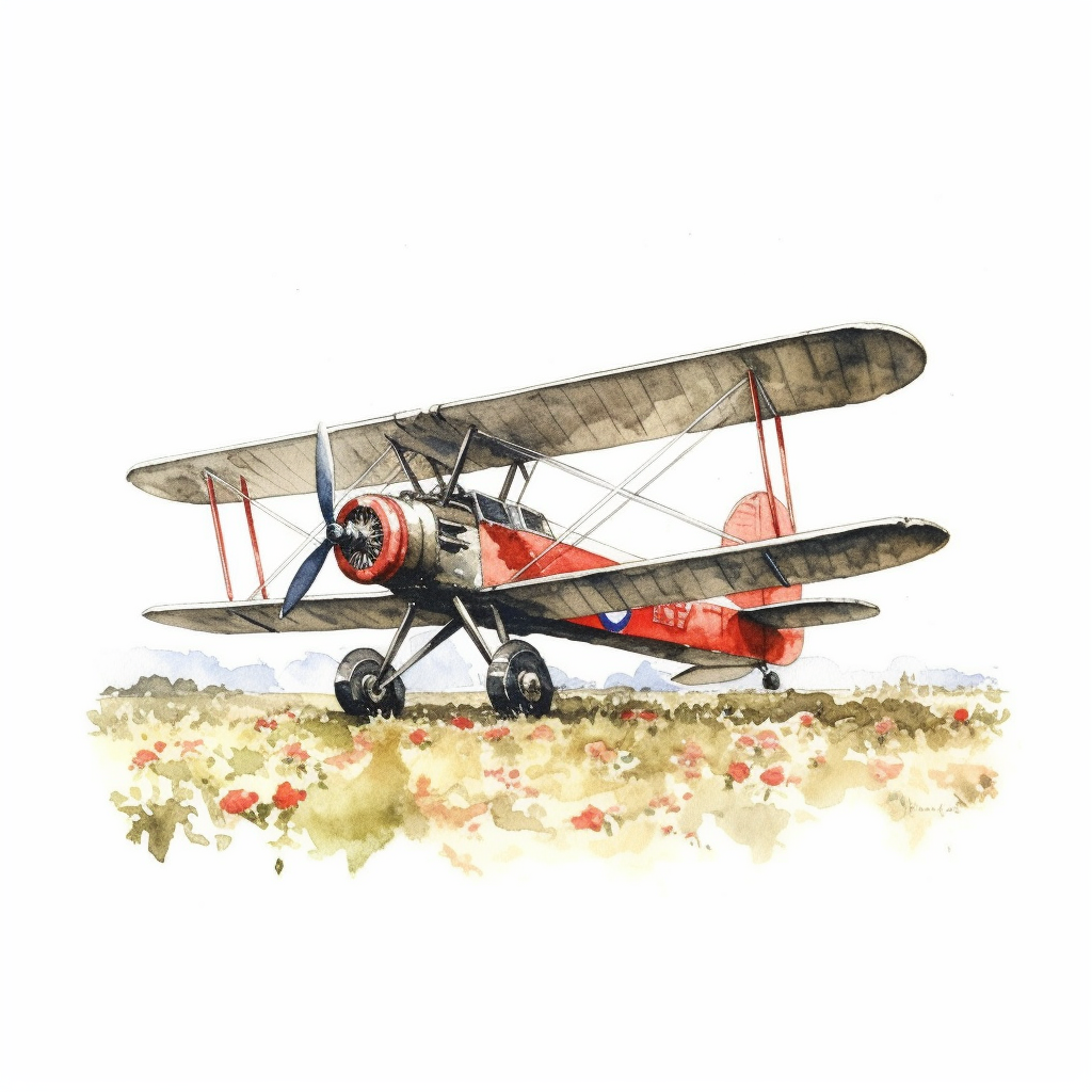 biplane cliparts