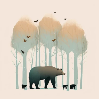 in the style of Ryo Takemasa, xuan loc xuan, Lisa Audit, Anastasia Suvorova, Jon Klassen, greg tocchini, secret corner in narnia, fantastic realism, magical, tranquil and serene, cute, white background, cozy, vector, clipart, elaborate, ultra-detailed, best quality illustration, well composed, vibrant colors, high definition, UHD