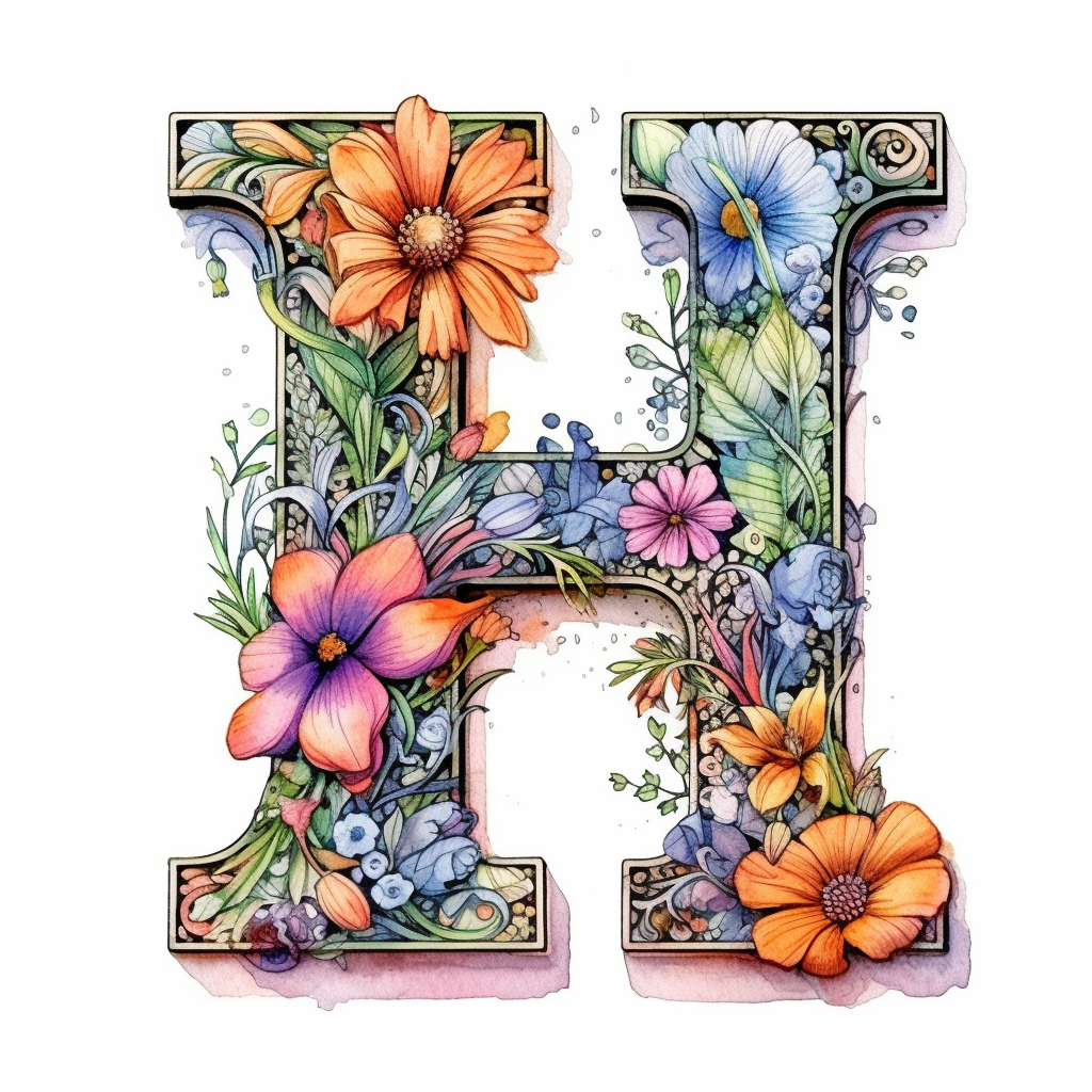 letter h clipart