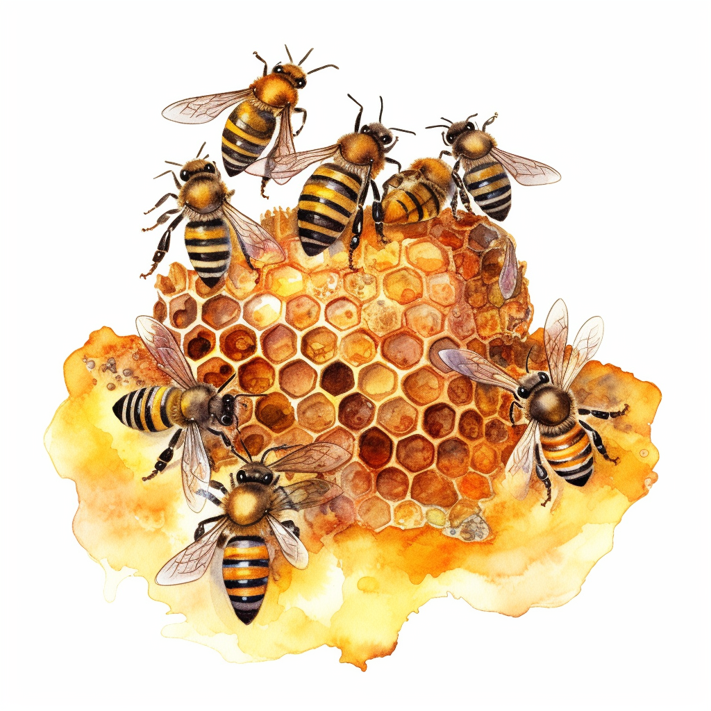 bee hive clipart