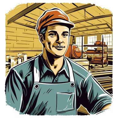 factory worker clipart