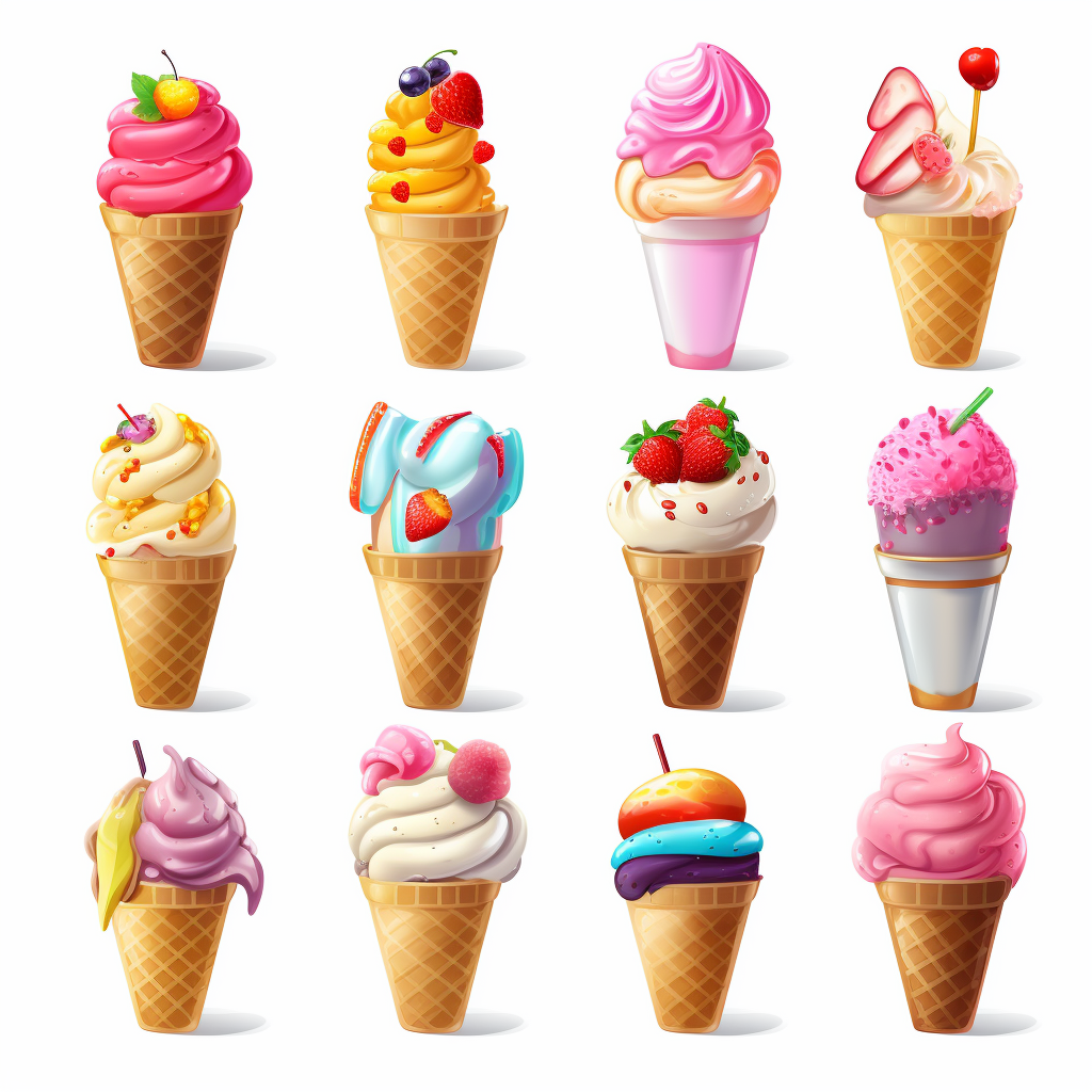 banana split clipart