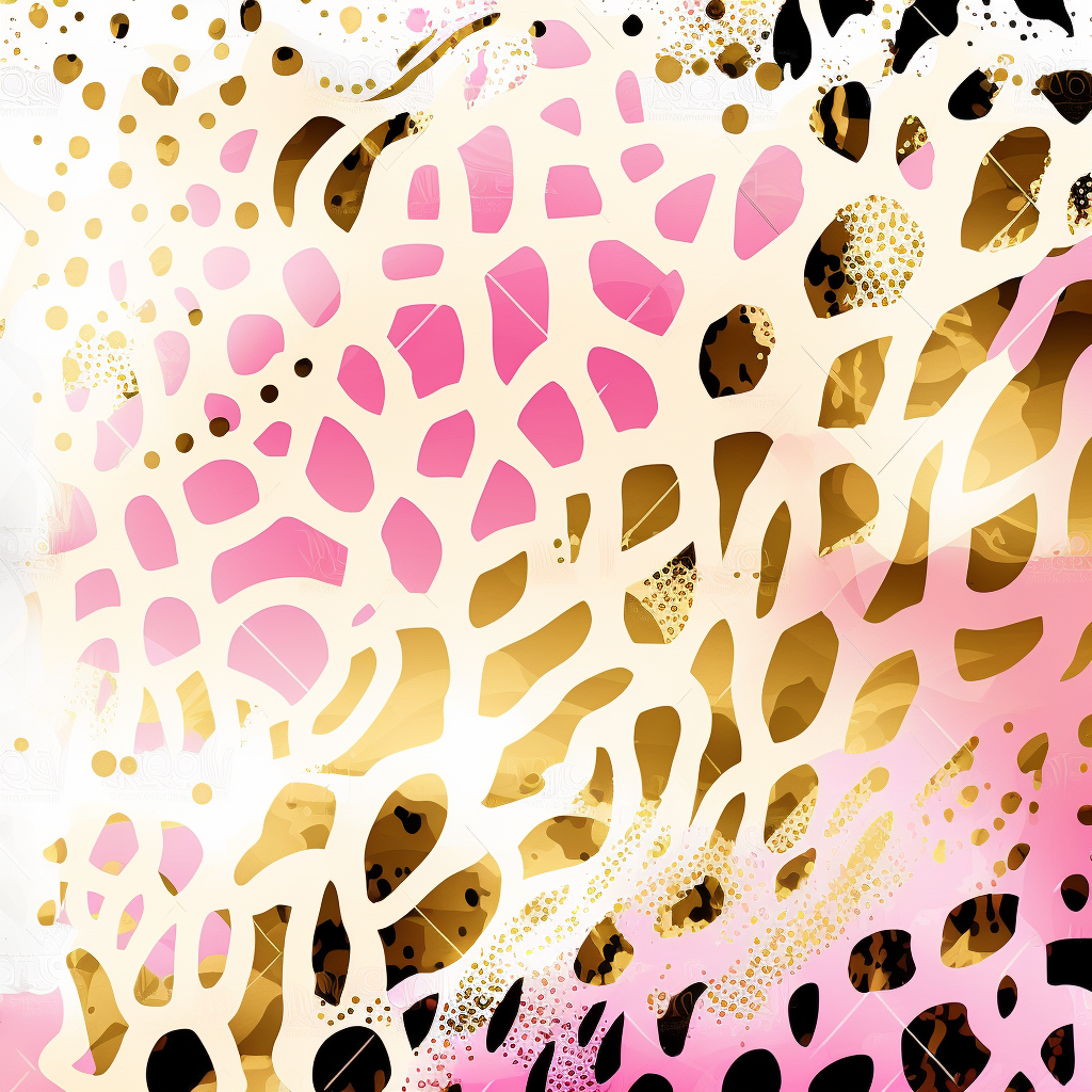 leopard print clipart