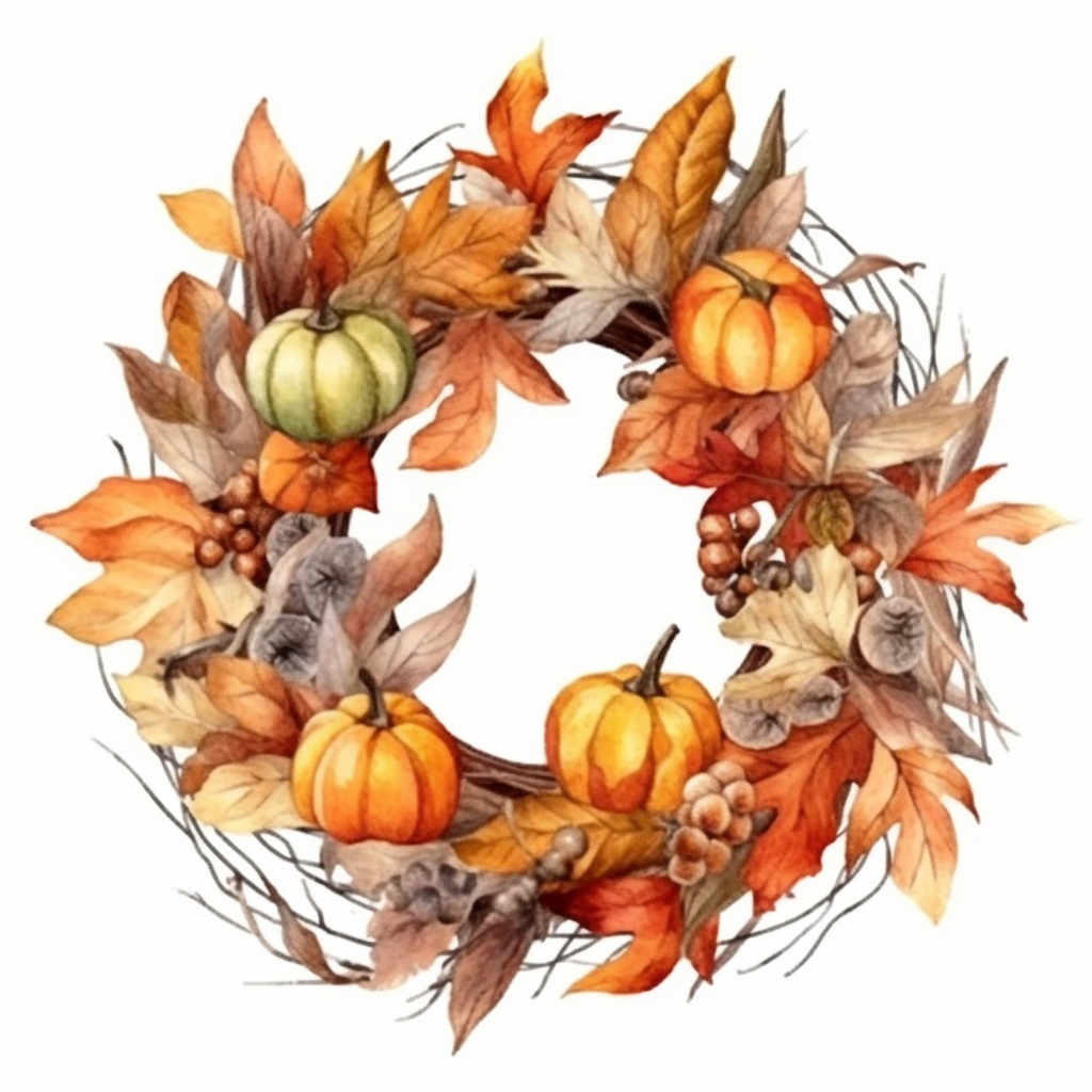 autumn pumpkin cliparts