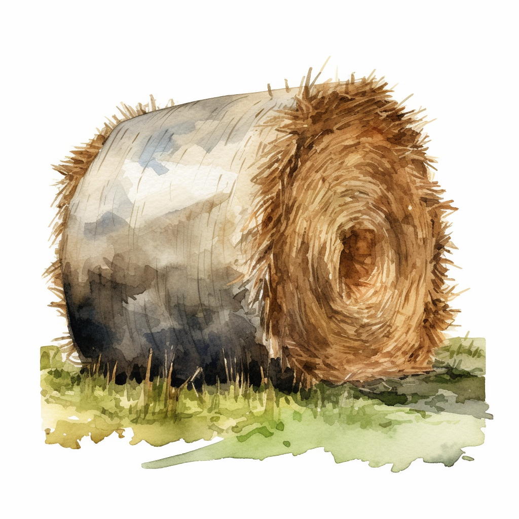 hay bale cliparts