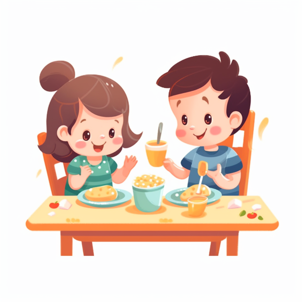 baby eating cliparts