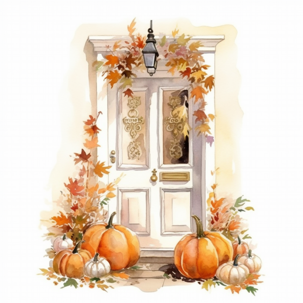 autumn pumpkin cliparts