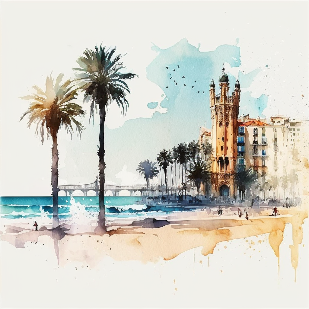 barcelona cliparts