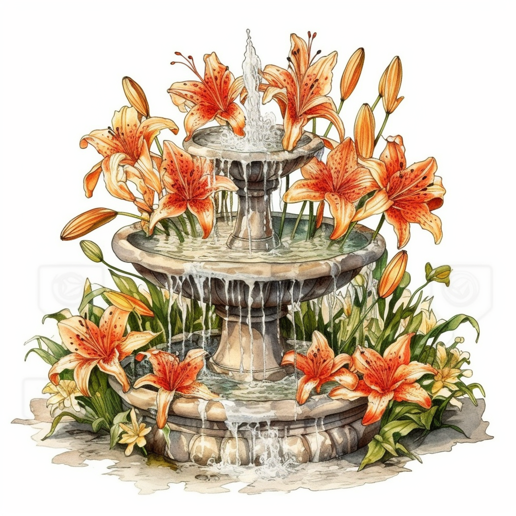 fountain cliparts