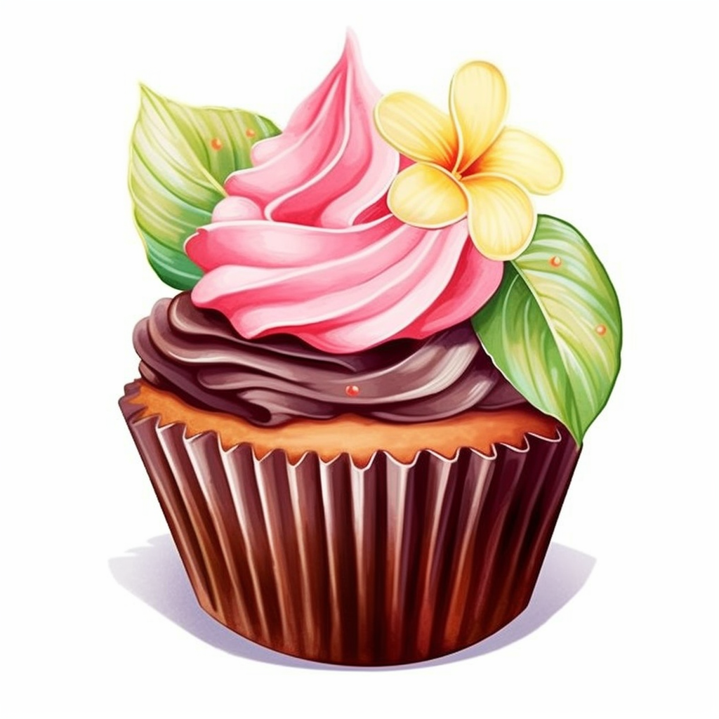 decorative cupcakes cliparts