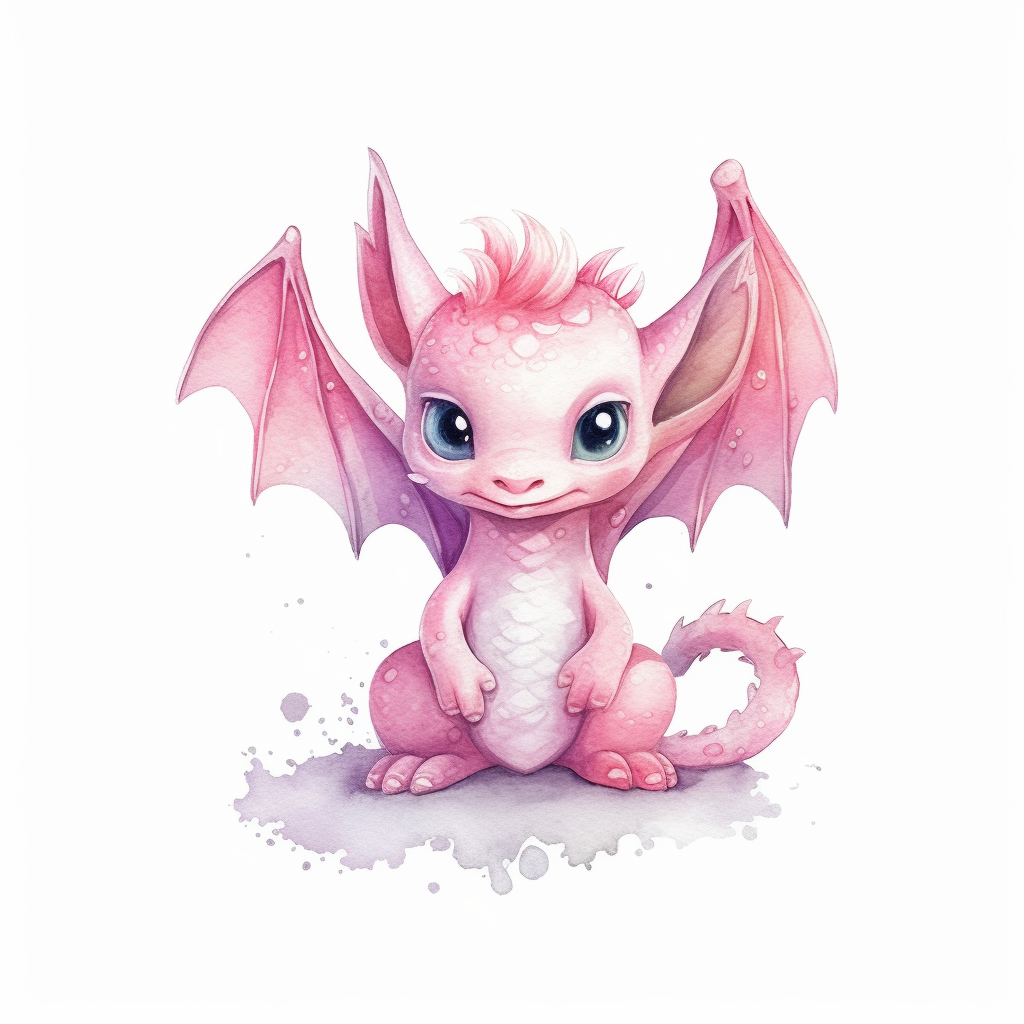 baby dragon clipart