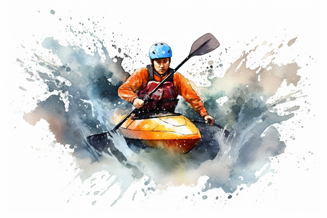 kayaking cliparts