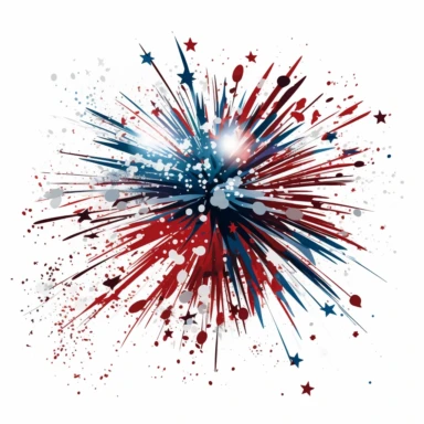 independences day clipart white background