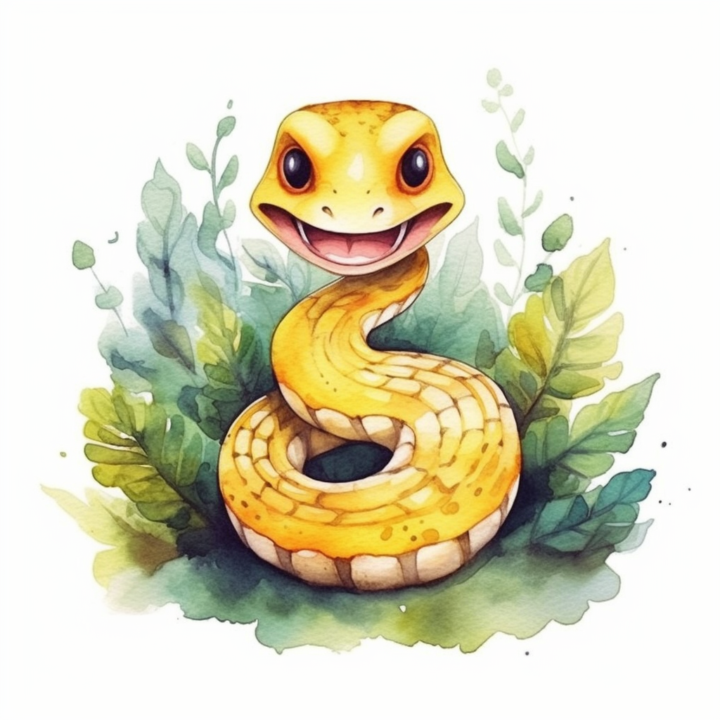 cartoon snake cliparts