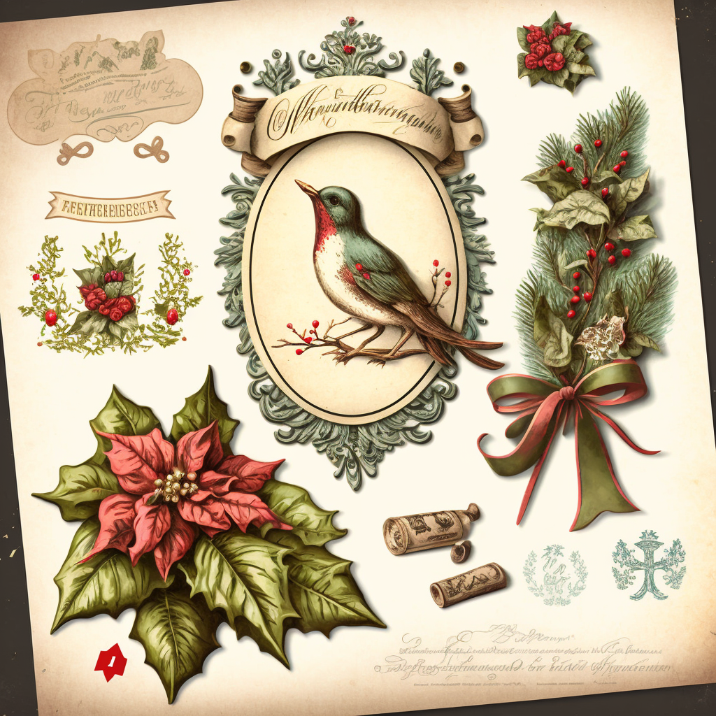 number cliparts christmas