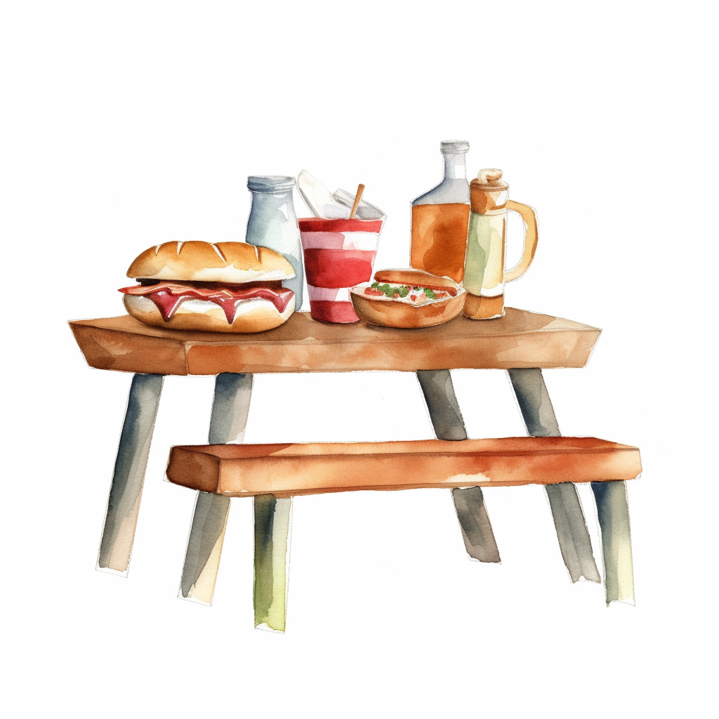 hotdog clipart