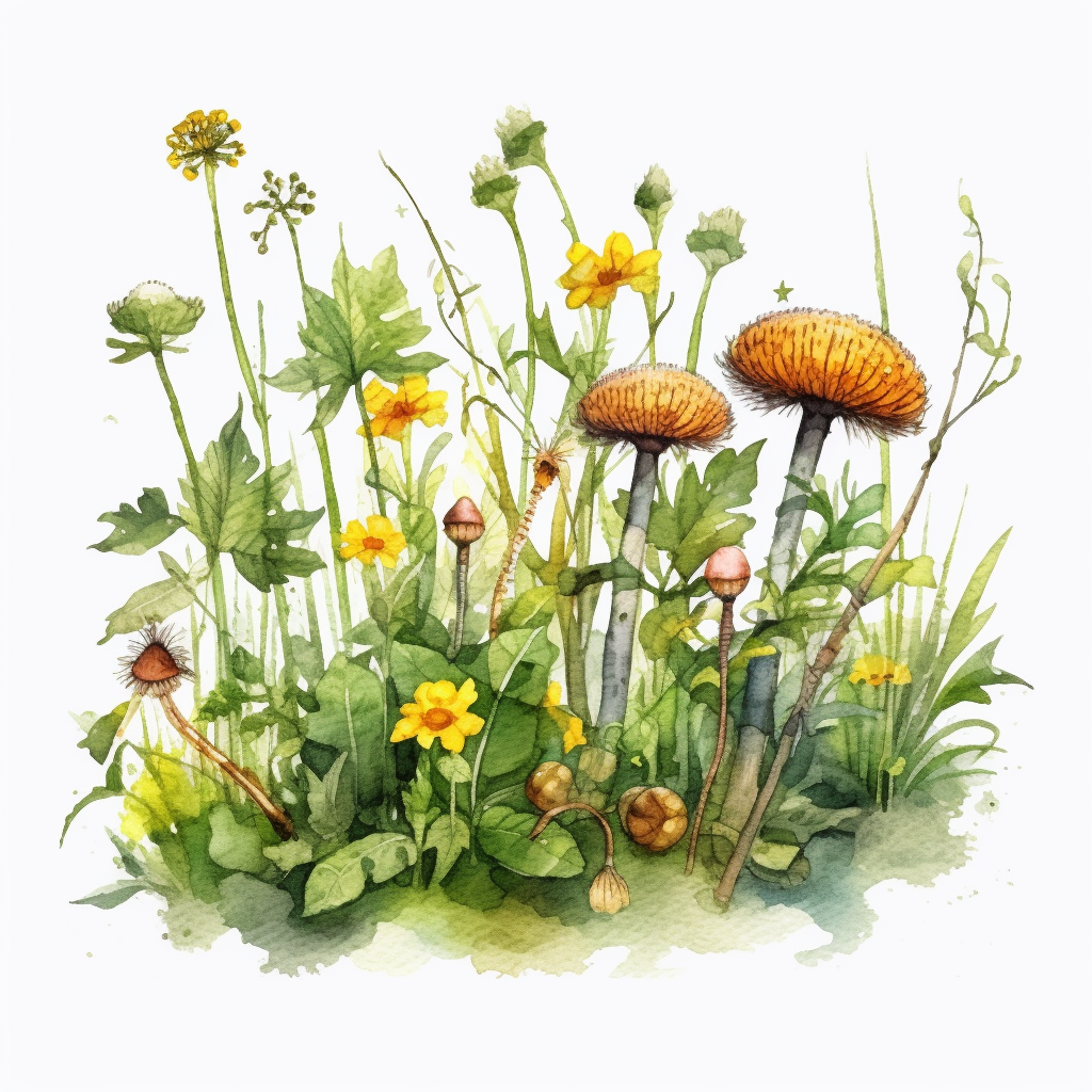 dandelions cliparts