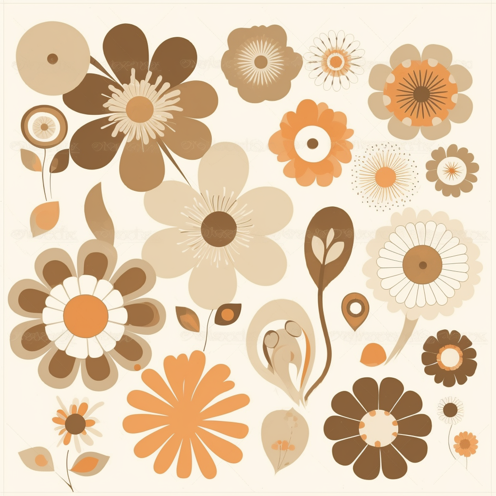 1960s cliparts