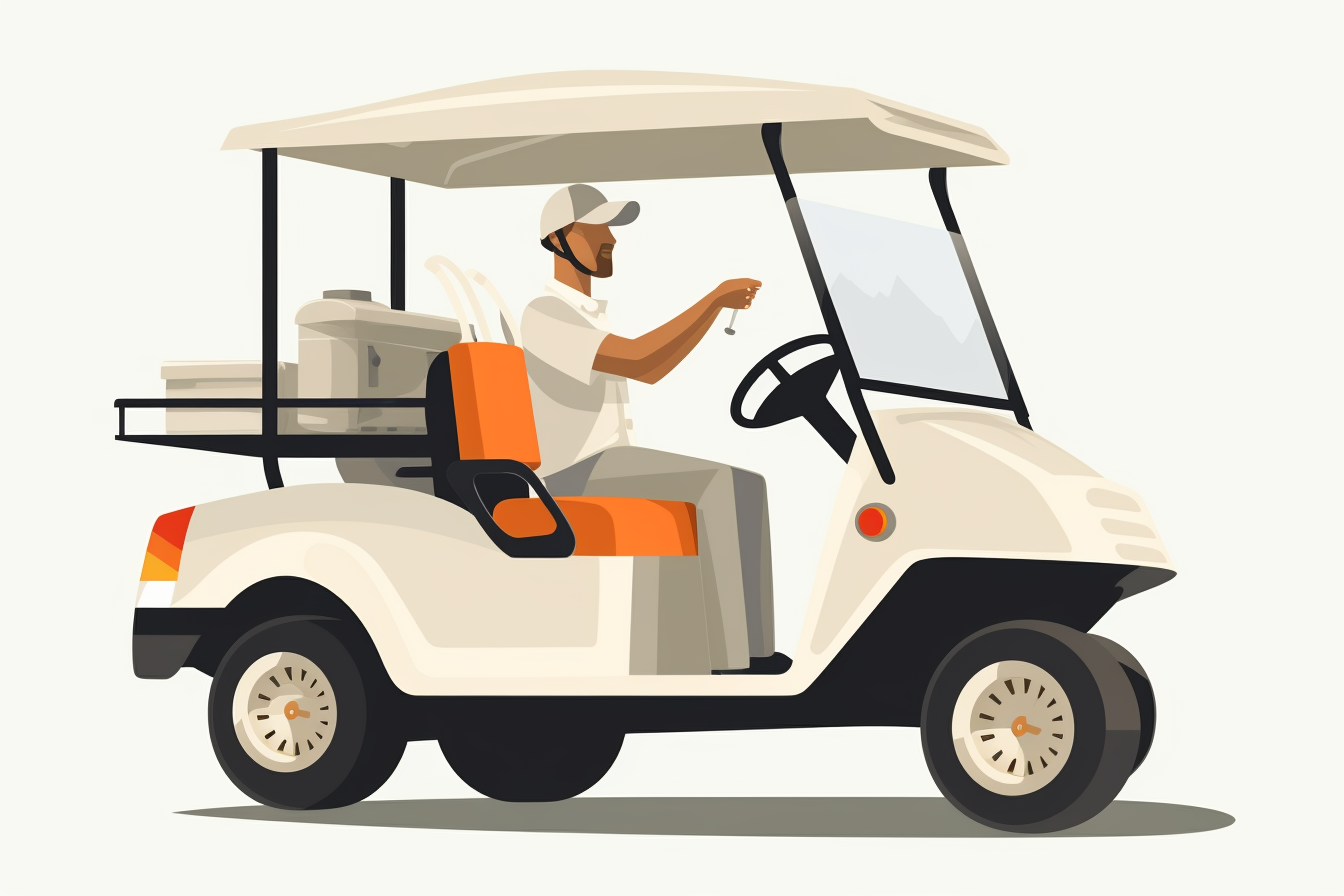 golf cart clipart