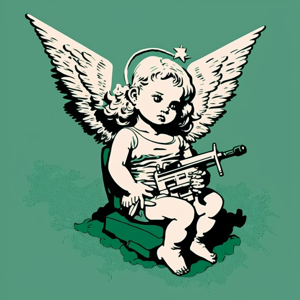 animated cliparts gun