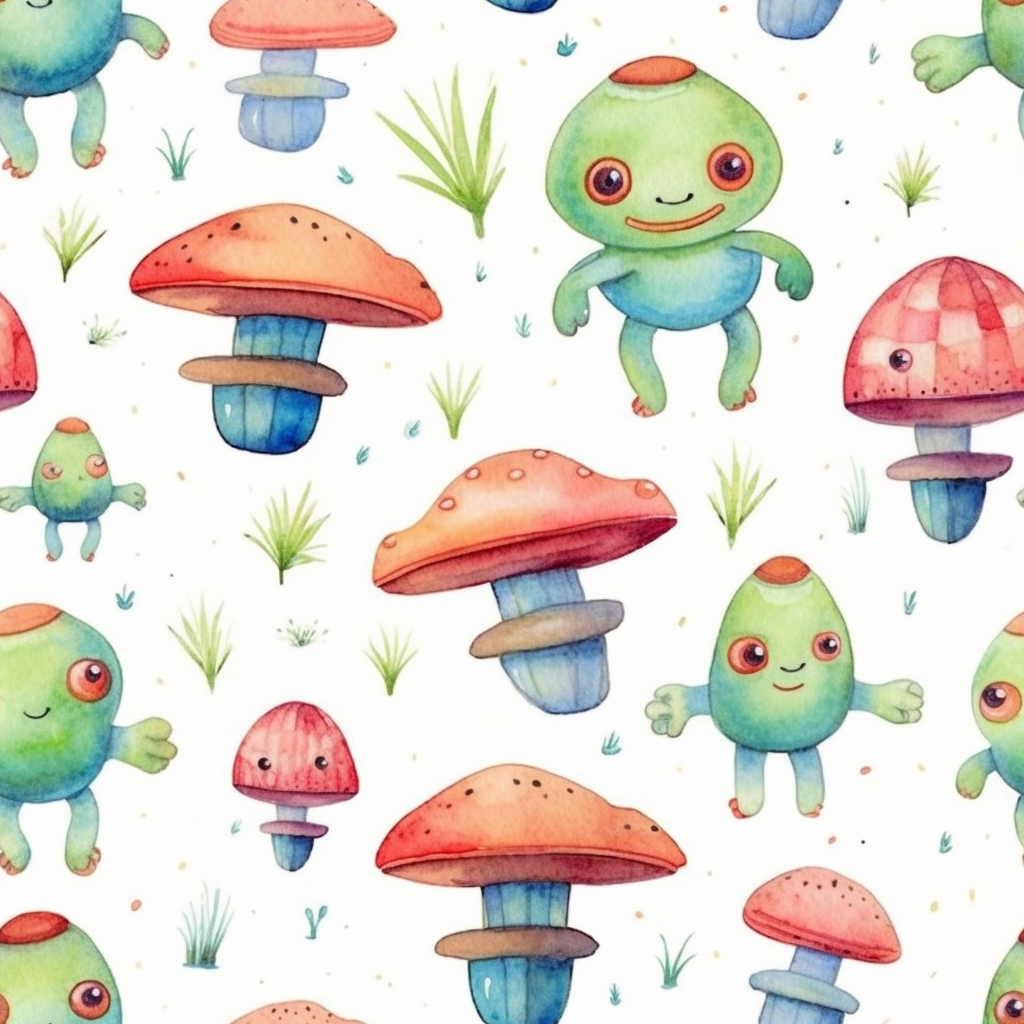 cute alien cliparts