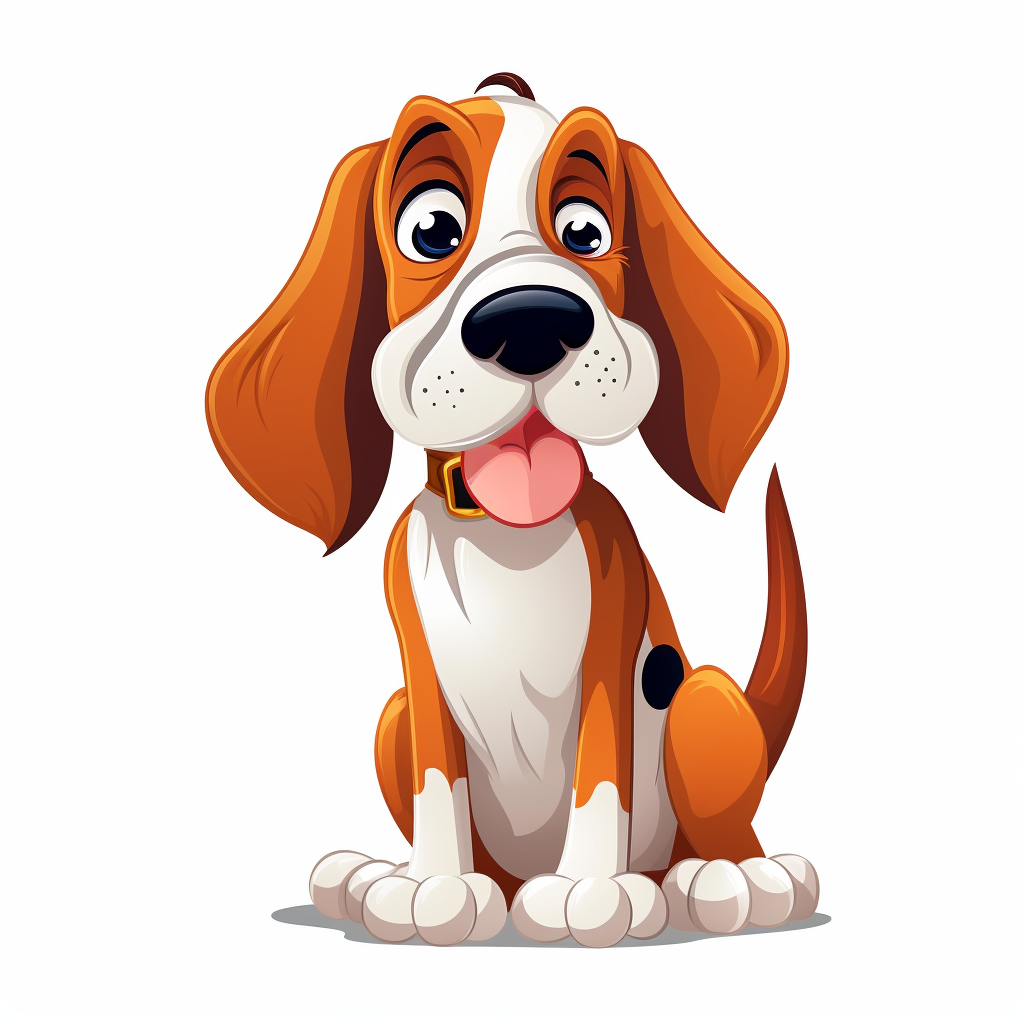dog cartoon clipart