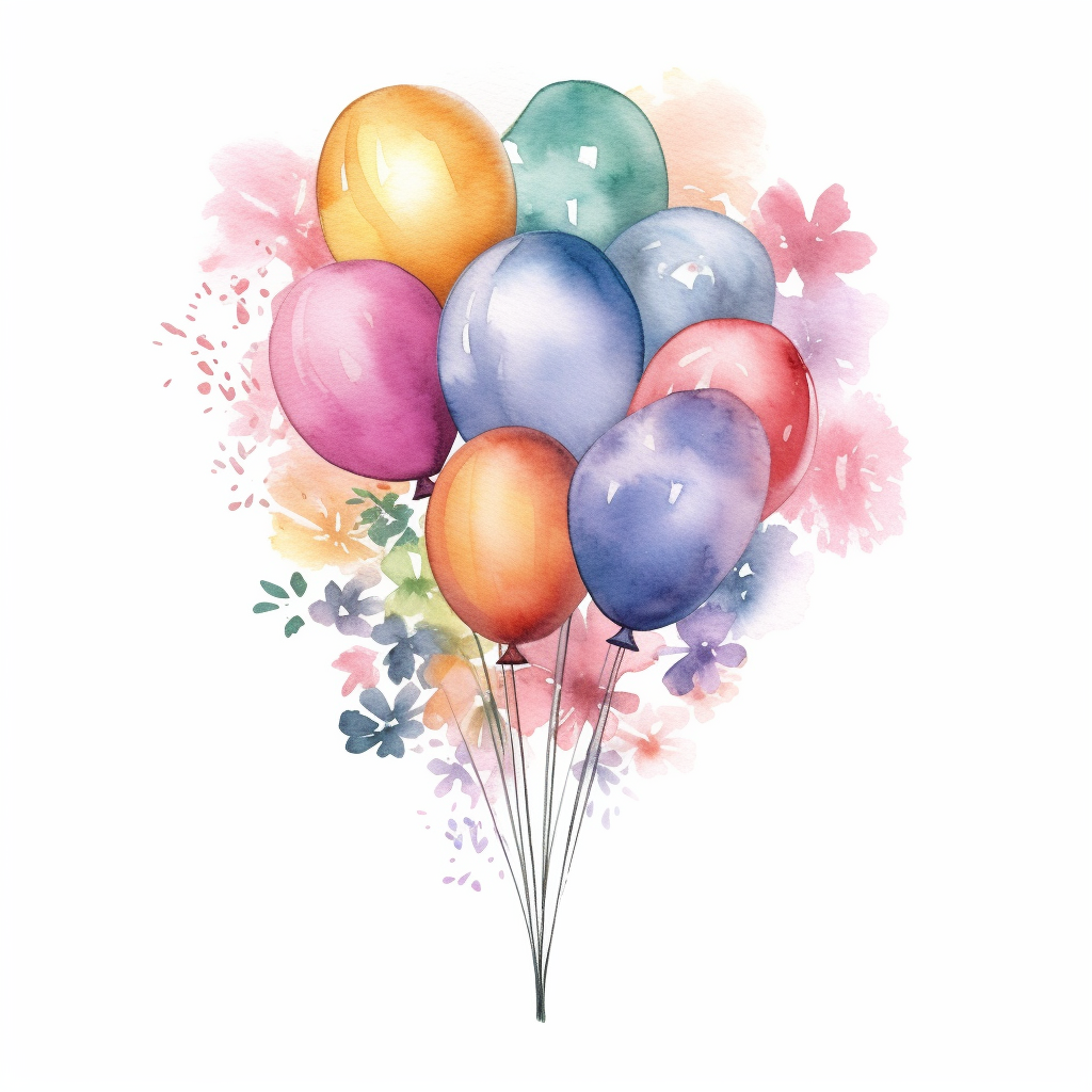 balloon background cliparts