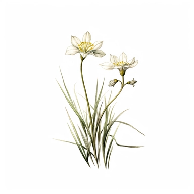 clean minimalistic wildflowers watercolor flower painting, in the style of watercolor landscapes, romantic and nostalgic themes, highly detailed and defined brush strokes of each stalk and grass and buds skillful clipart clean white background high contrast 16k resolution dark outlines