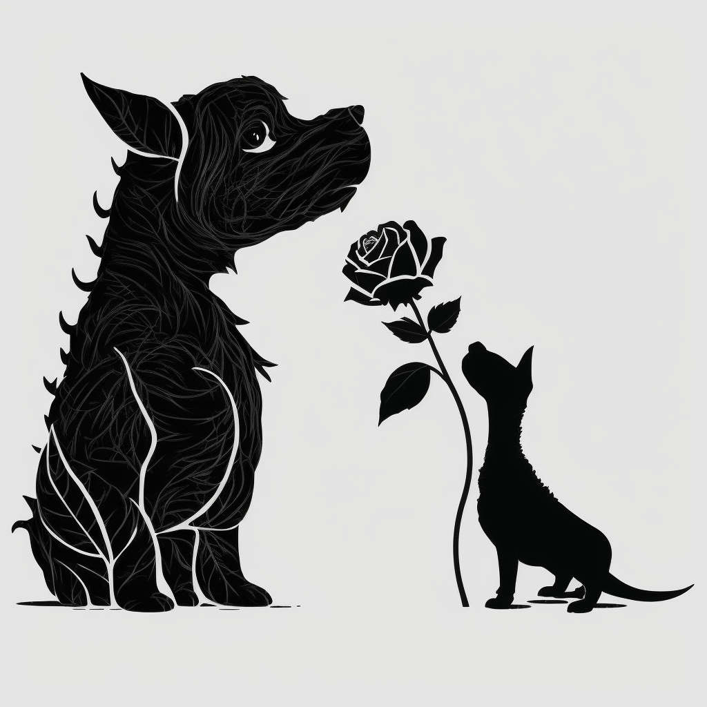 dragon silhouette cliparts