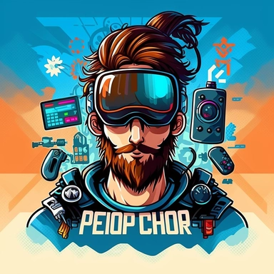 Game Developer, programmer, coding bootcamp, workshop, vr headset, gauges, virtual reality, poster, vector, 2d illustration, clipart, few colors