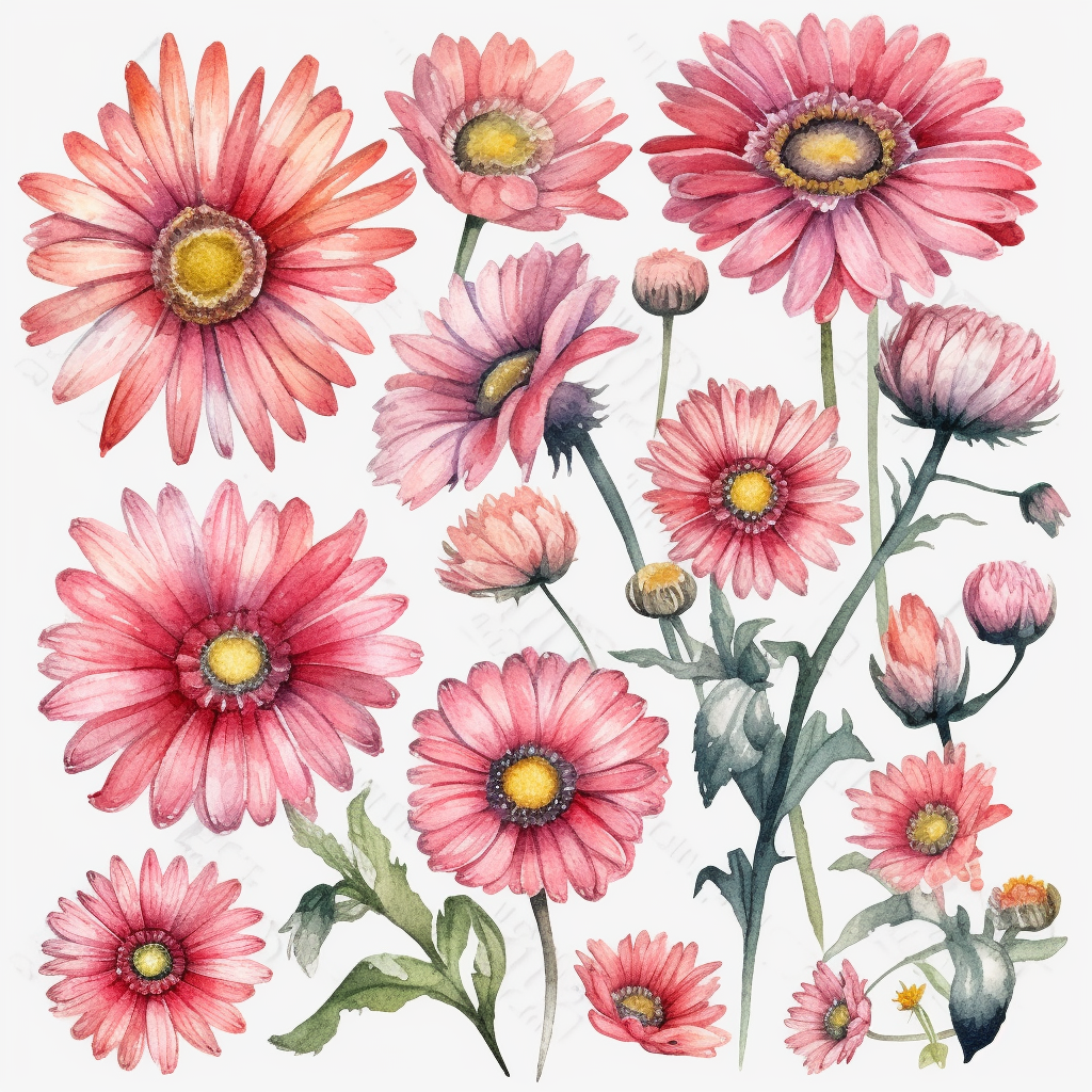 daisy flower clipart