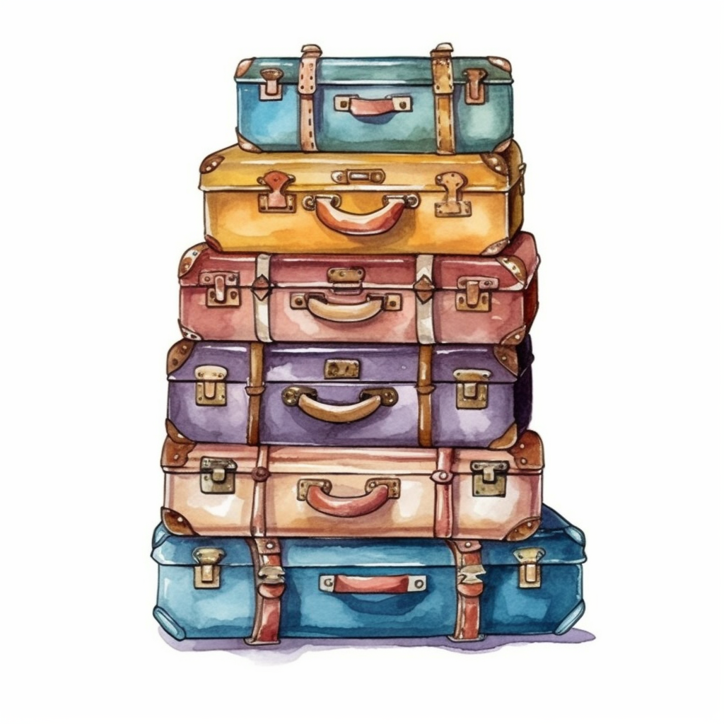 luggage cliparts