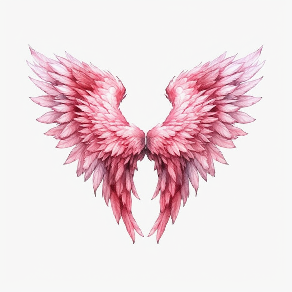 heart with wings clipart