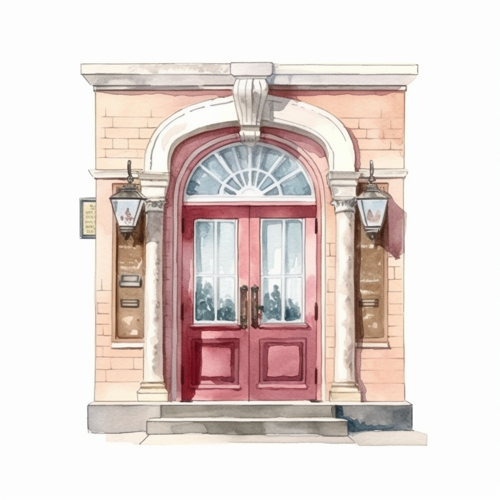 front door clipart