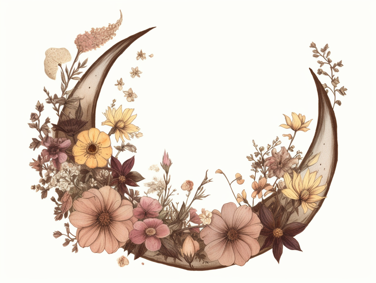 crescent shape cliparts