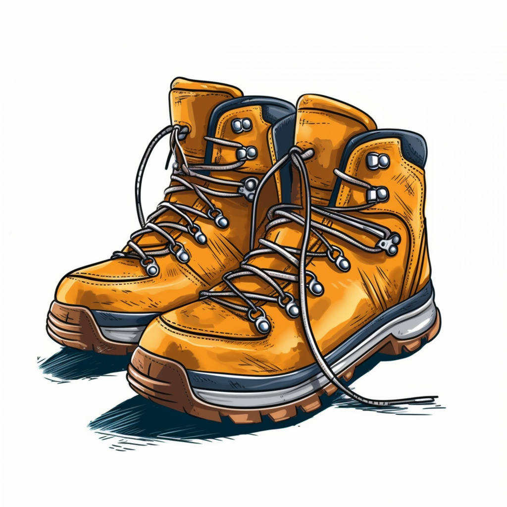 cartoon shoes cliparts