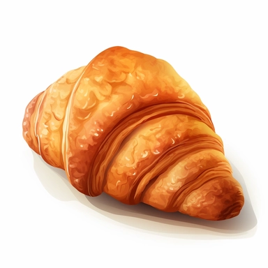 Croissant, clipart