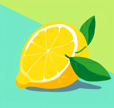 free clip art lemon cliparts, in the style of y2k aesthetic, gender-bending iconography, japanese minimalism, animated gifs, precisionist, fauvism precursor, neo-geo minimalism