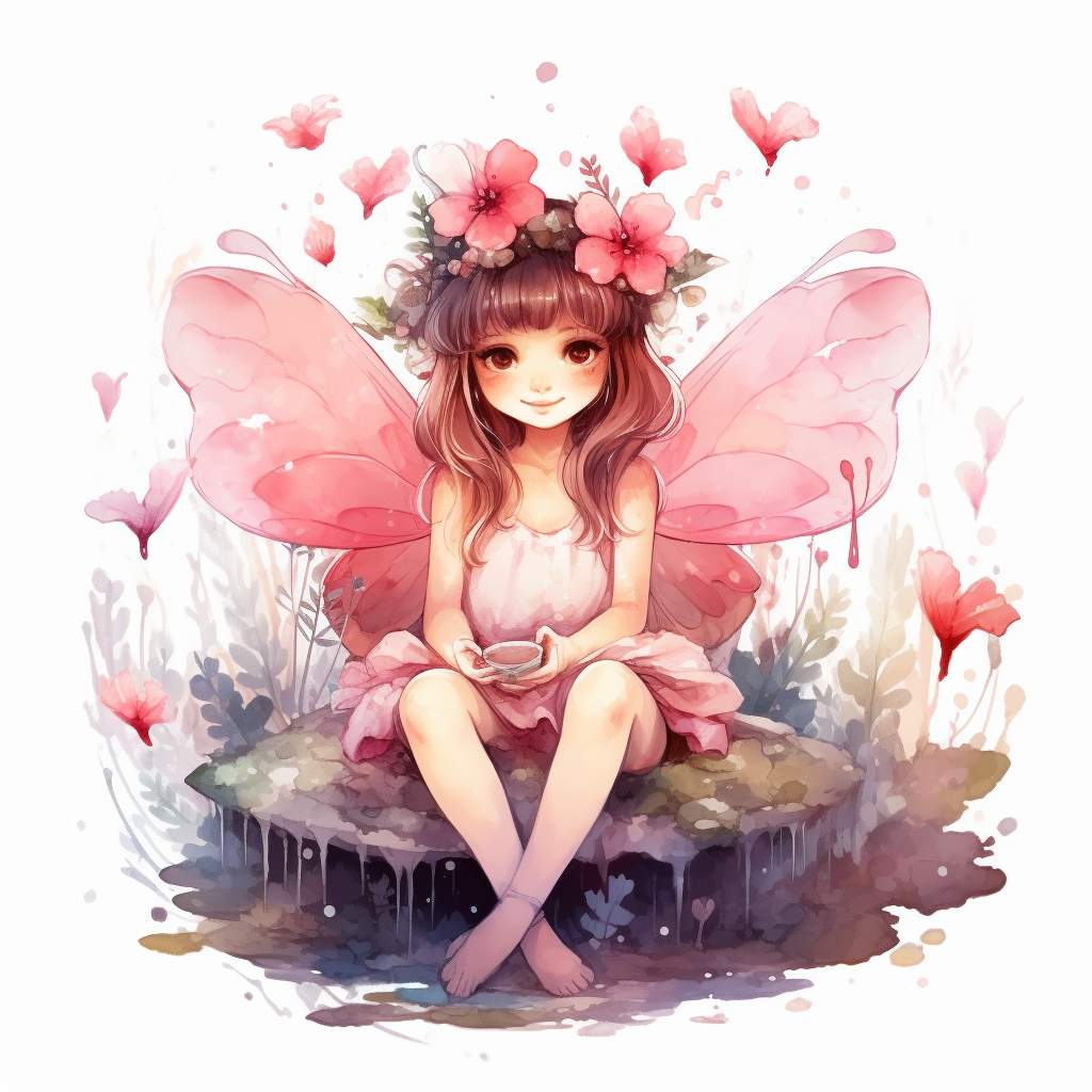 heart with wings clipart