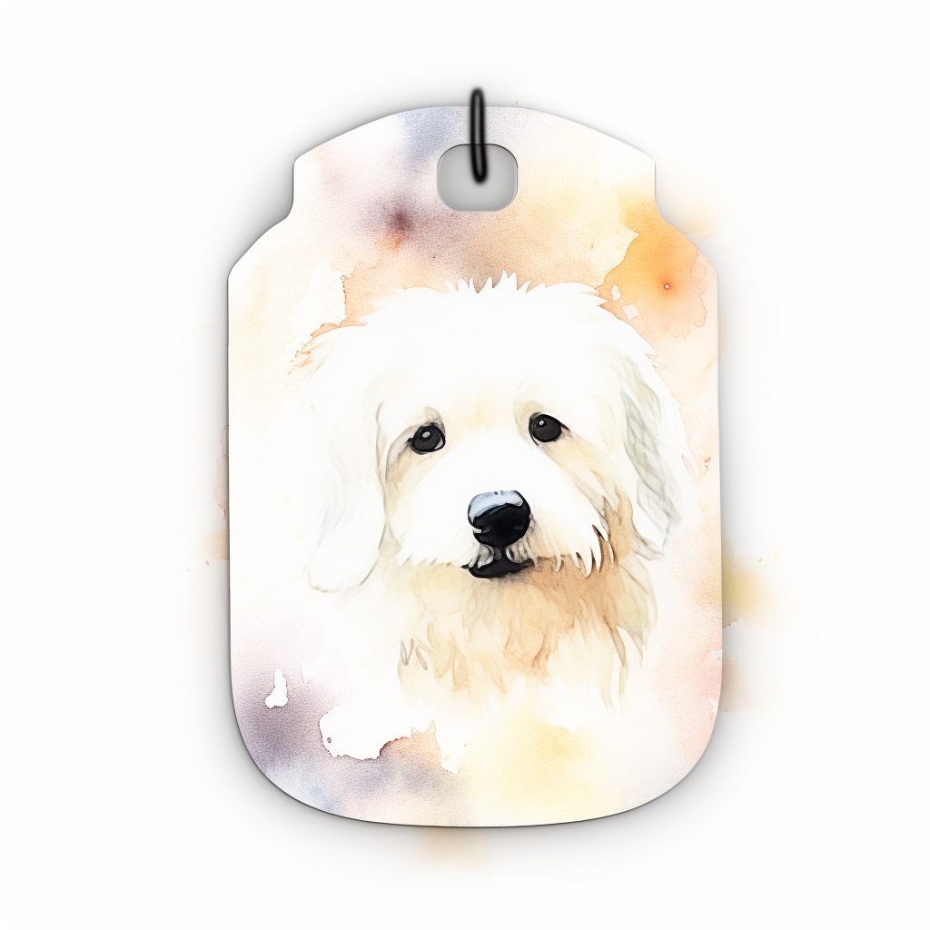 dog tag clipart