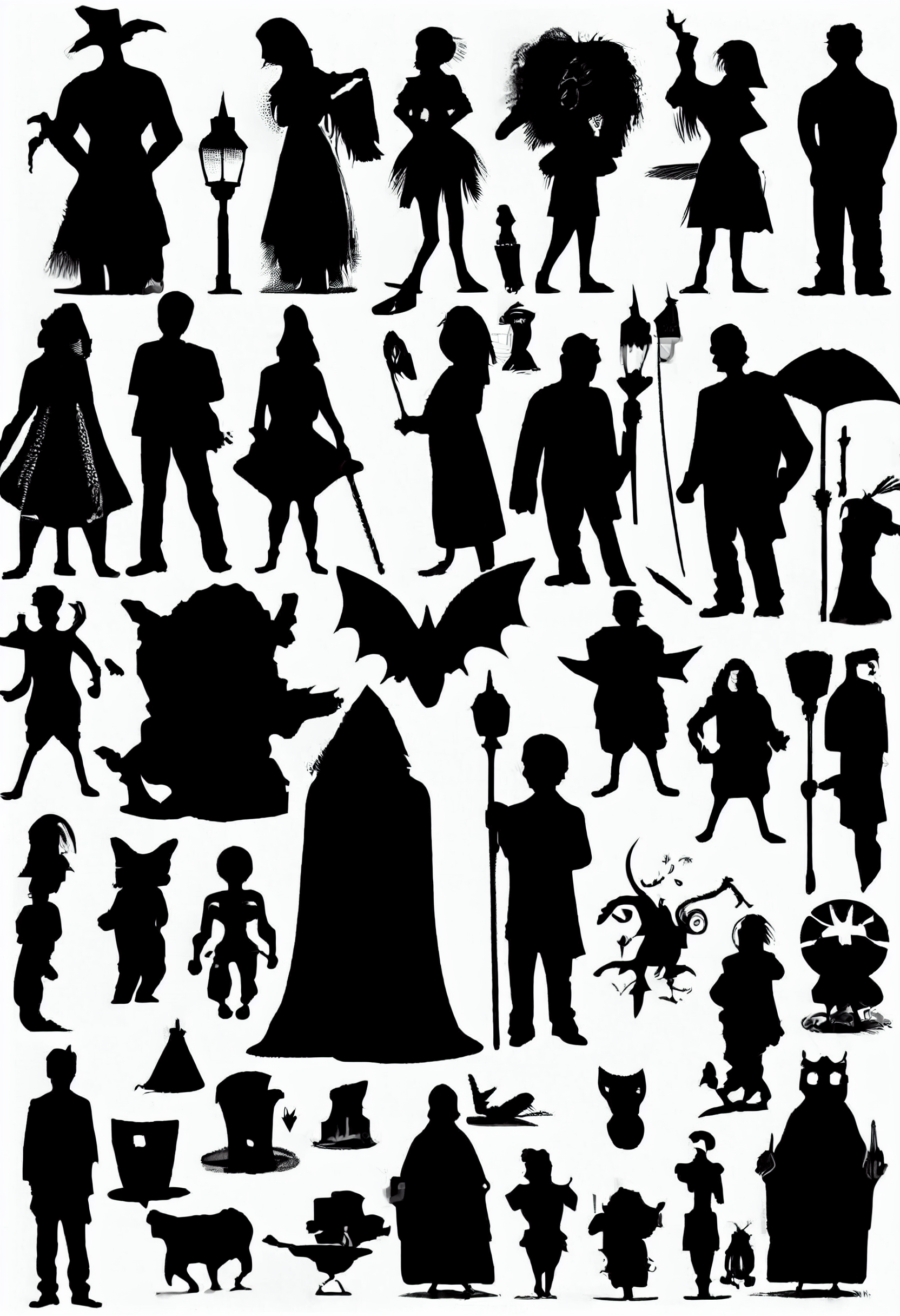 devil angel cliparts