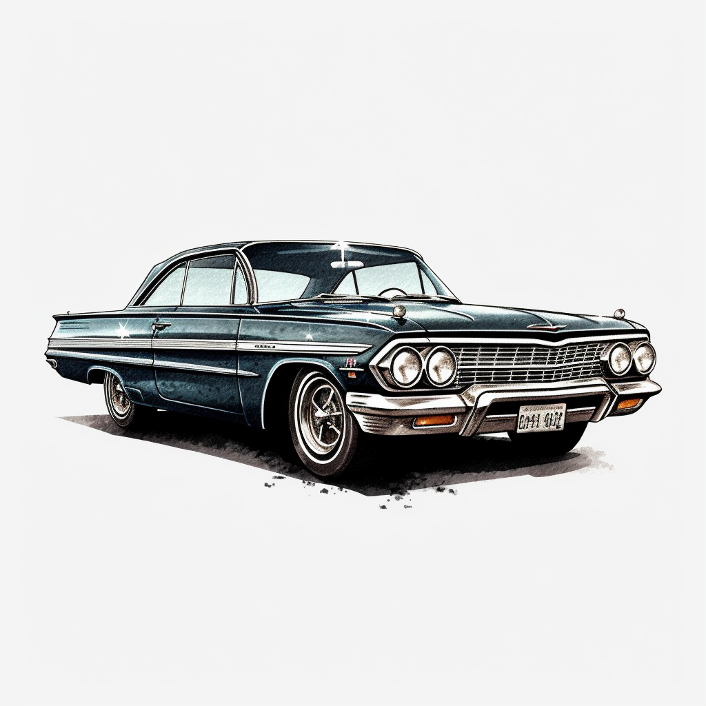 muscle car clipart