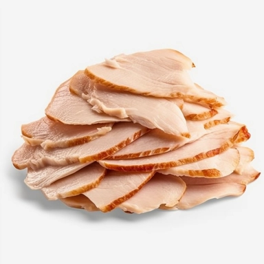 chicken slices,clipart, sticker,white background, no shadow, 8k detail