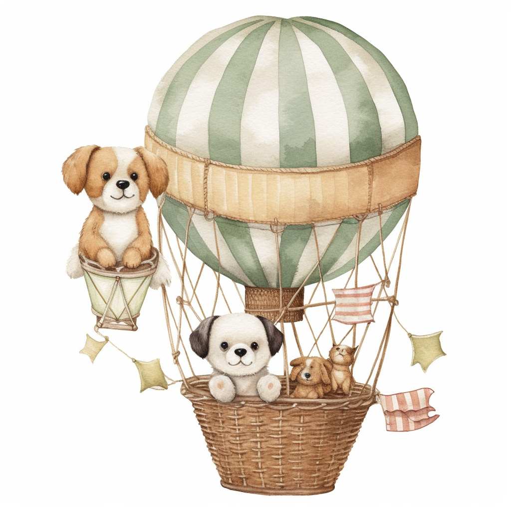 balloon dog cliparts