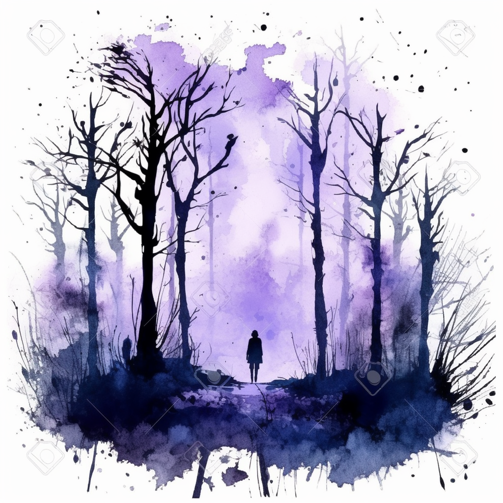 black trees cliparts