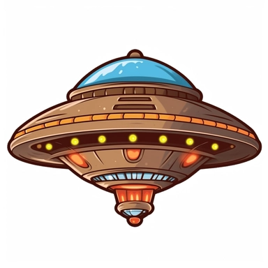 alien spaceship clip art
